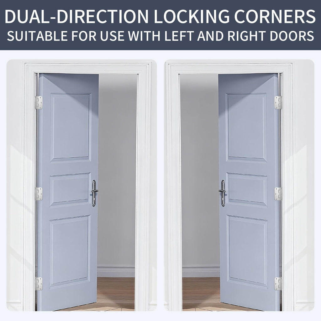 3.5" 304 Thickened Stainless Steel Door Hinges 3 Pack