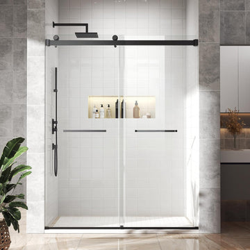 56"-60" W x 75" H Double Sliding Shower Door