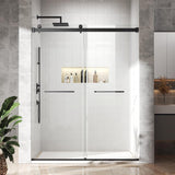 56"-60" W x 75" H Double Sliding Shower Door