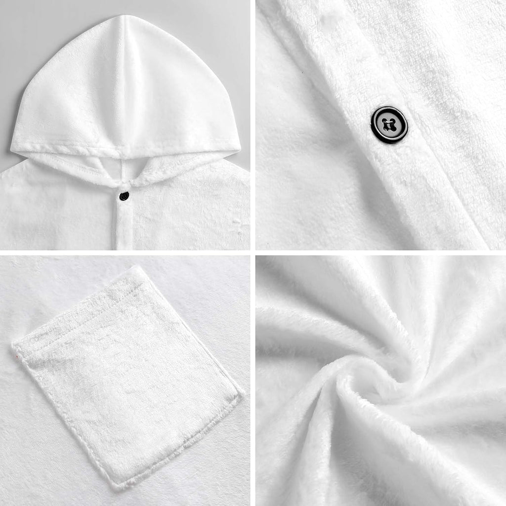Alaskan Pool Majesty Wearable Blanket Hoodie Flannel Hooded Blanket | Sweatshirt Oversized Cozy Sweater Gift