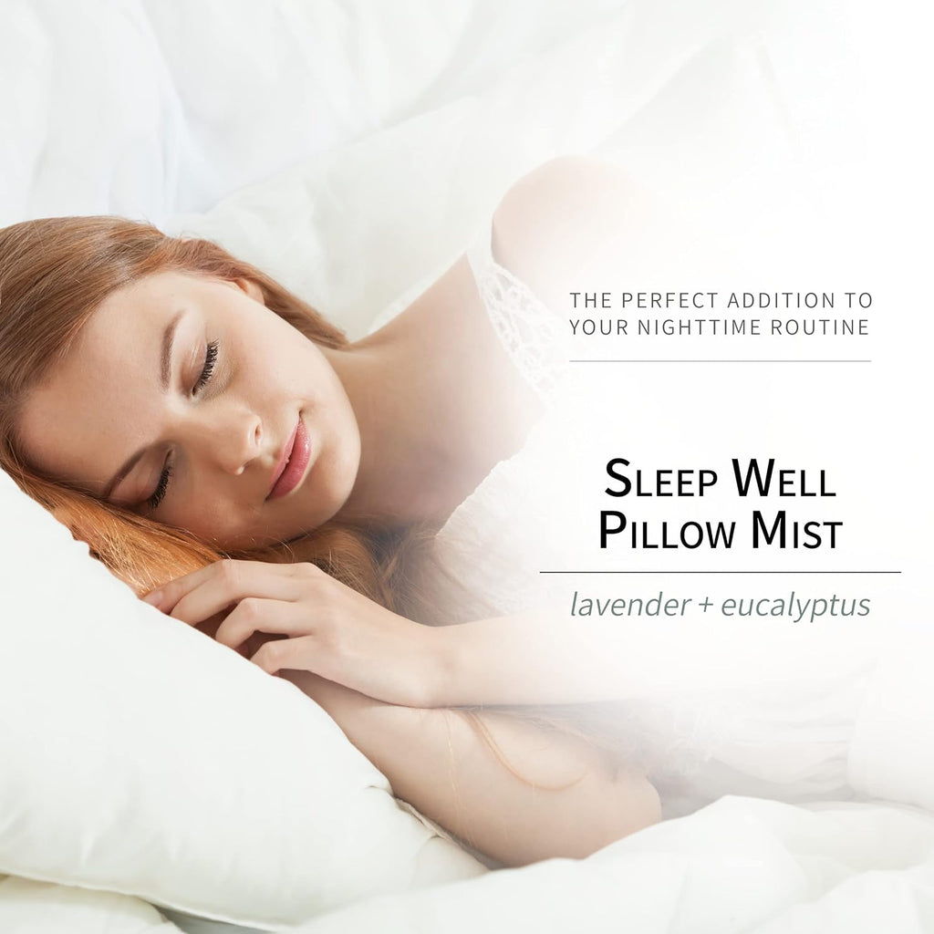 SleepWell Eucalyptus + Lavender Pillow Spray, 4 Fl Oz - Set of 4