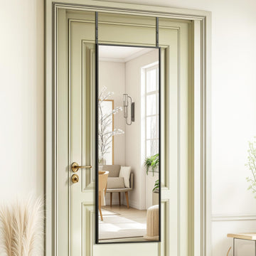 48x14 Inch Full Length Tempered Glass Door Mirror