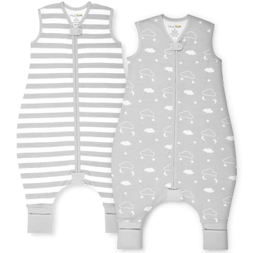 2.5 TOG Toddler Sleep Sack with Feet, Walker Winter Wearable Blanket Pack