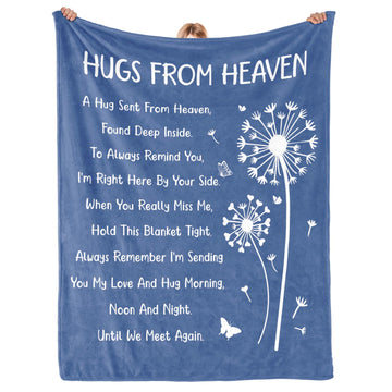 Memorial Gifts, Sympathy Gifts for Loss of Loved One, Blanket 80" x 60