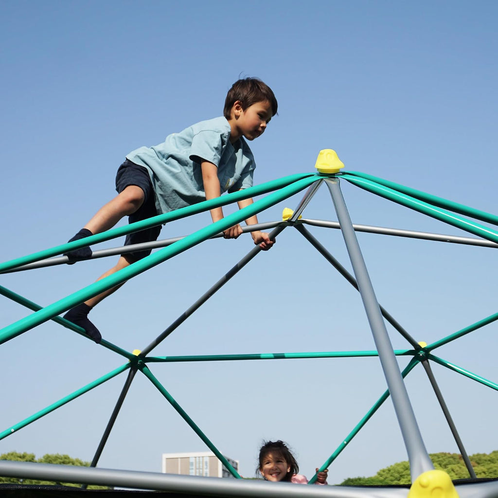 12FT Climbing Dome, Outdoor Dome Climber for Kids 3-10 | Supporting 1000 lbs, Easy Assembly Playground Jungle Gym