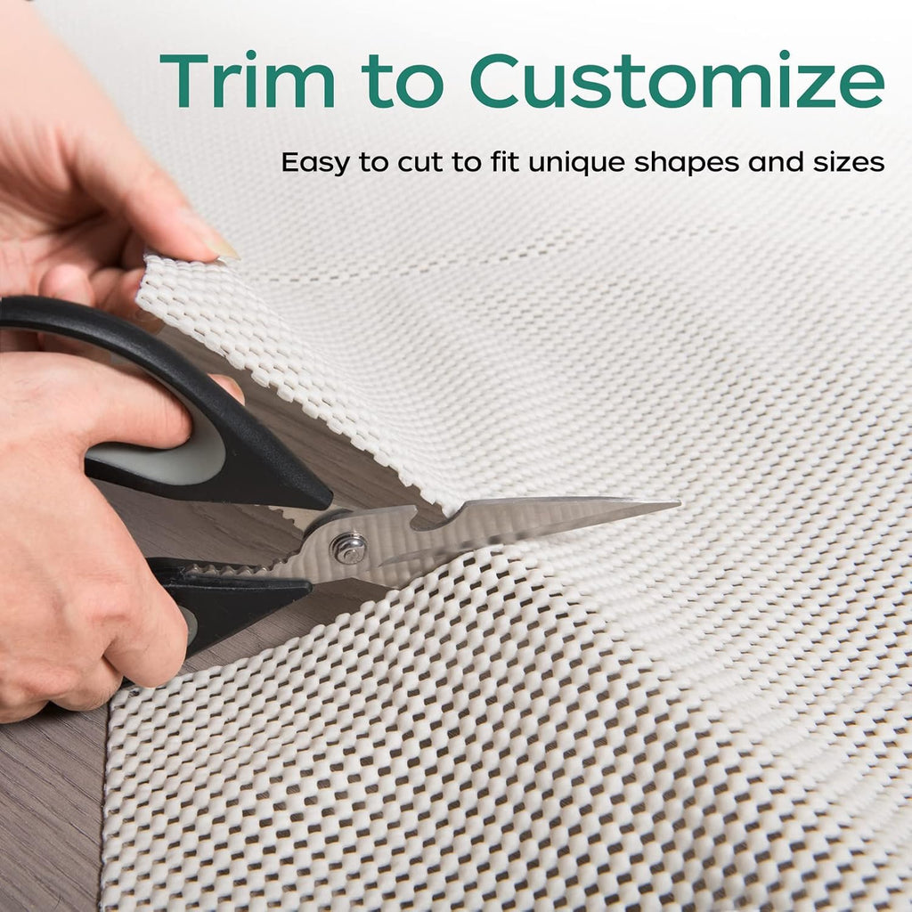 BAGAIL Non-Slip Rug Pad Gripper 8x10 ft for Area Rugs and Hardwood Floors - Set of 80