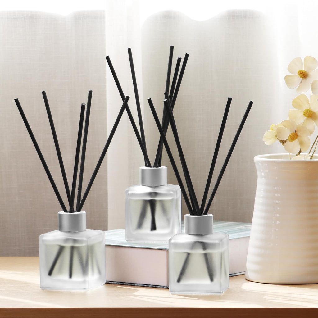 3-Pack Reed Diffuser Set, Gardenia/Lavender/Rose Scented Oil