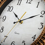 Bekith Wall Clock 12 Inch Silent Non-Ticking Retro Wall Clocks Battery Operated