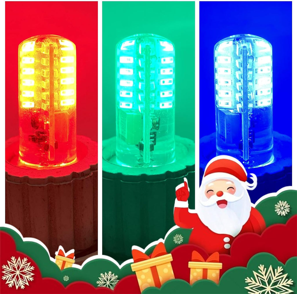 Red LED Decoration Light G4 Bi Pin 2W 20W Halogen Replacement Color Light