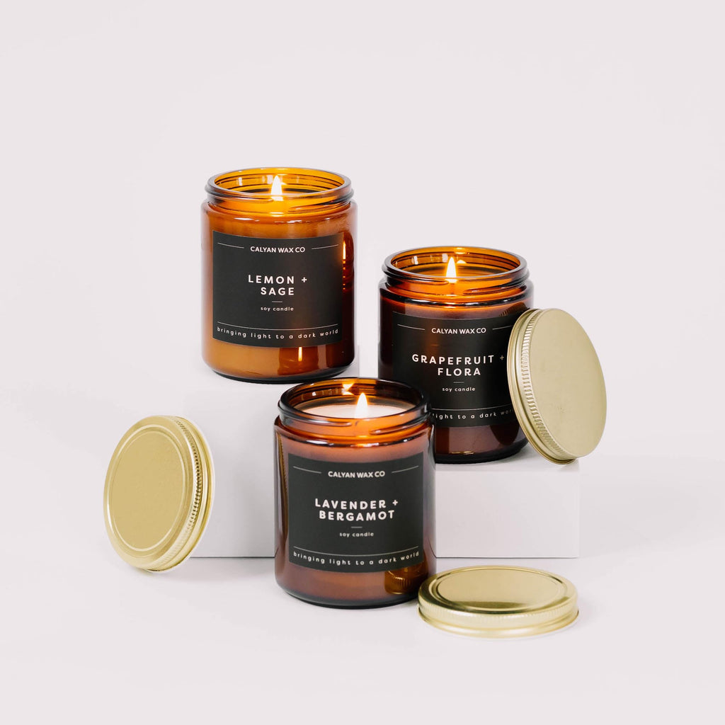 Evergreen & Eucalyptus Scented Candle - 57 Hour Burn