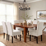 H.VERSAILTEX Dining Chair Covers Velvet Stretch Chair Covers for Dining Room Set of 6 Parson Chair Slipcovers Chair