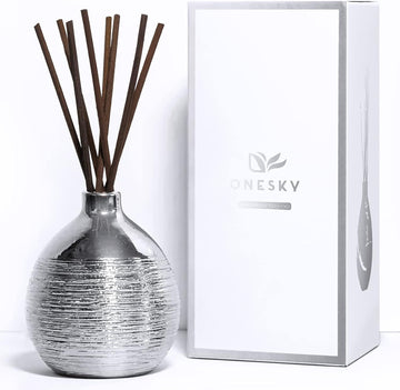 Reed Diffuser Gift Set, Lemon, Jasmine & Raspberry Scented Essential Oil with Sticks | 3.4oz(100ml) | Fragrances