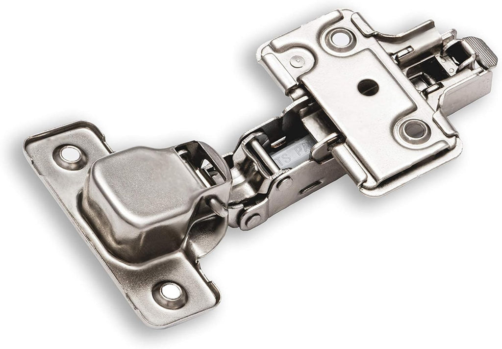 6-Pack Full Overlay Frameless Soft-Close European Hinges, 110° 3D Adjustable, Clip-On Concealed Kitchen Cabinet Door