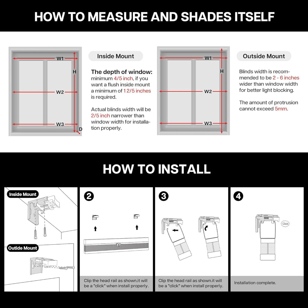 TDBU Cellular Shades, Blackout-White, | Thermal Insulation, Noise Reduction Cordless With Drill Top Down Bottom Up