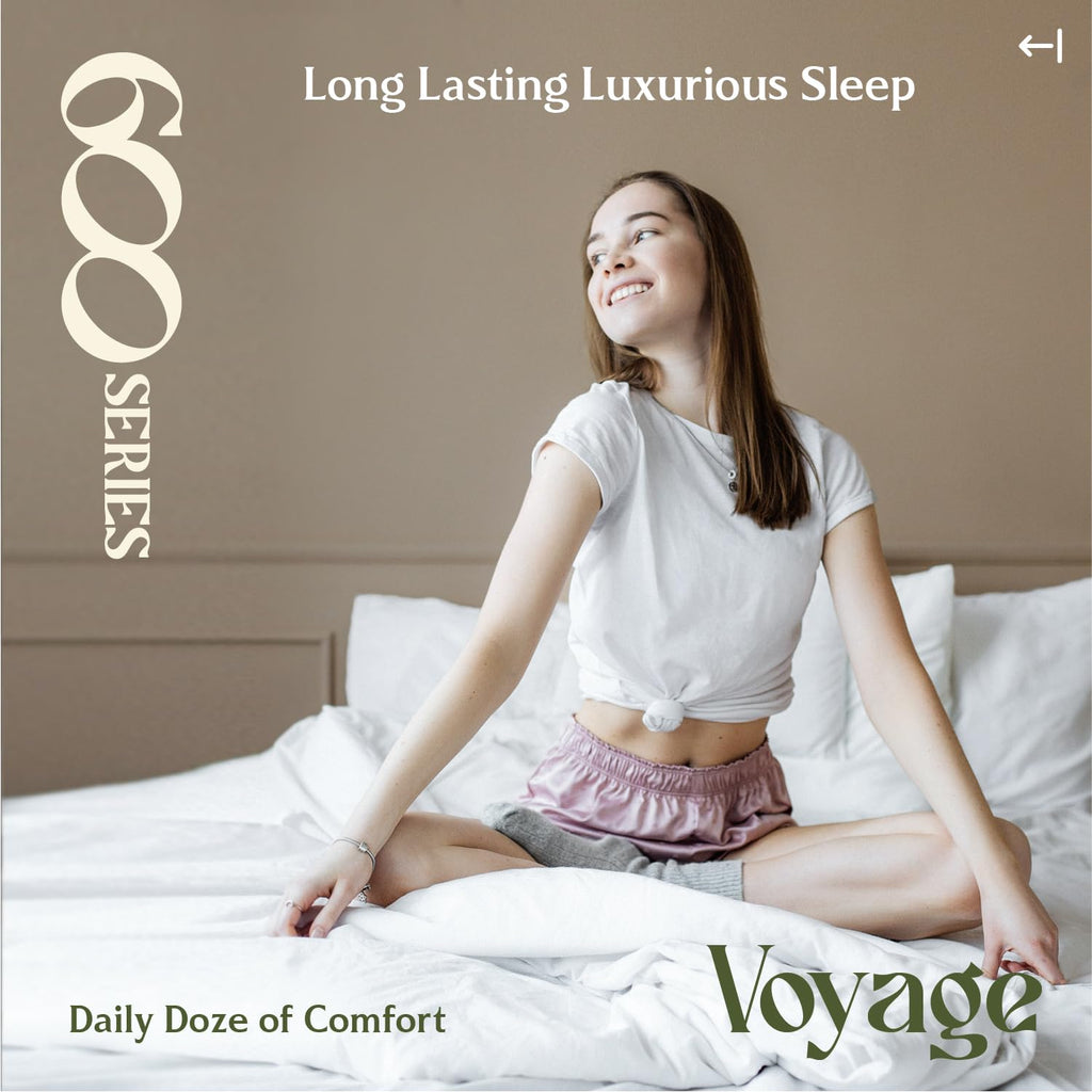 Cotton Duvet Cover - Luxury 600 Series Egyptian Cotton Duvet Cover Sets (3 PC, Silver), Soft, Cooling