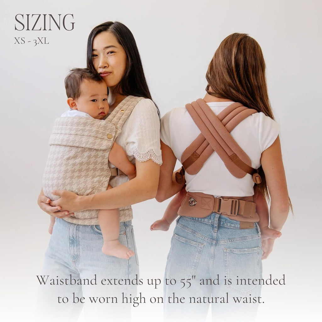 Monarch Ergonomic Baby Carrier - Premium Cotton Soft Structured Newborn to Toddler Carrier with Hip-Healthy Design, 3