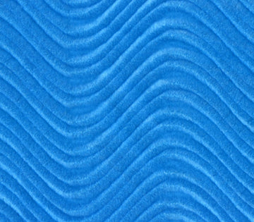 Velvet Fabric Flocking Swirl 58" Wide Sold By The Yard (Turquoise)