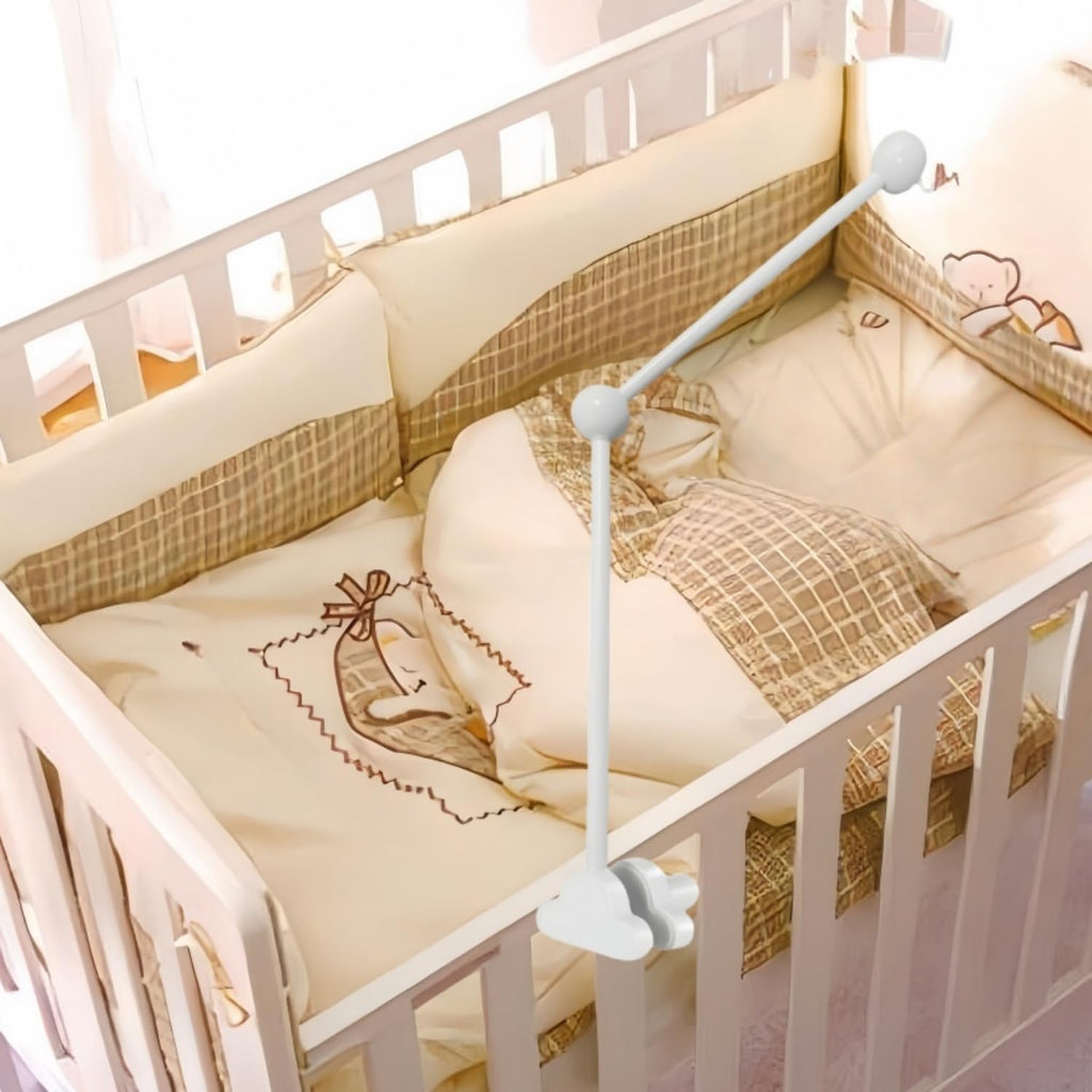 Baby Crib Mobile Arm,27.2 Inches Wooden Baby Mobile Hanger for Crib