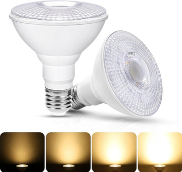 PAR30 Outdoor LED Flood Light Bulbs, 12W(100W Equivalent) LED Spotlight