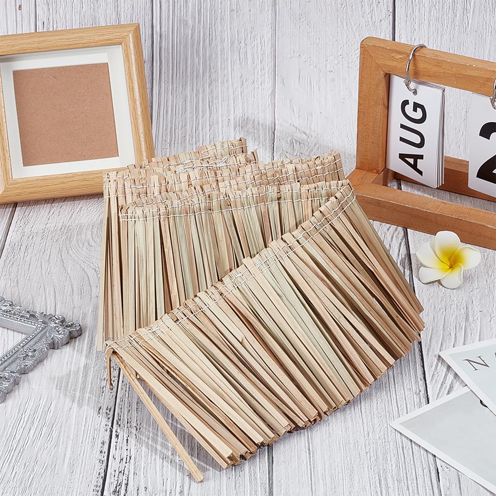 Coffee Raffia Fringe Tassel Straw Decor Trim for Sewing Making