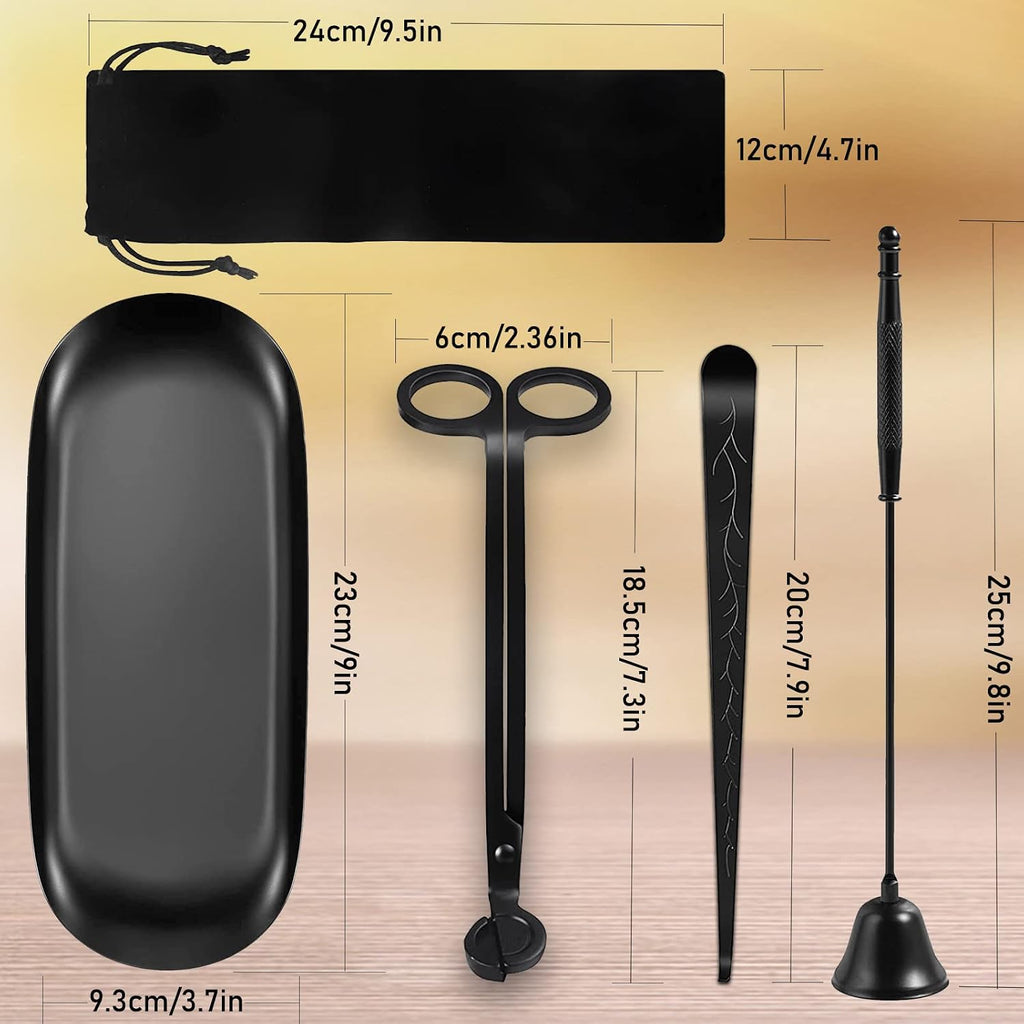 5IN1 Candle Accessory Set for Aromatherapy Candle Lover Gift - Set of 6