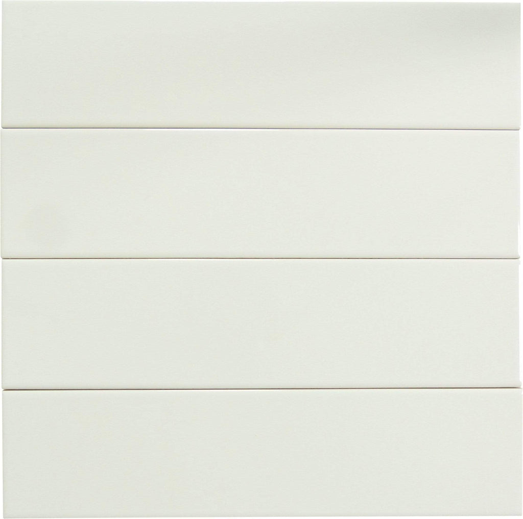 Oasis Tile in Collection Plain White | 3x12 Glossy Ceramic Subway Tile