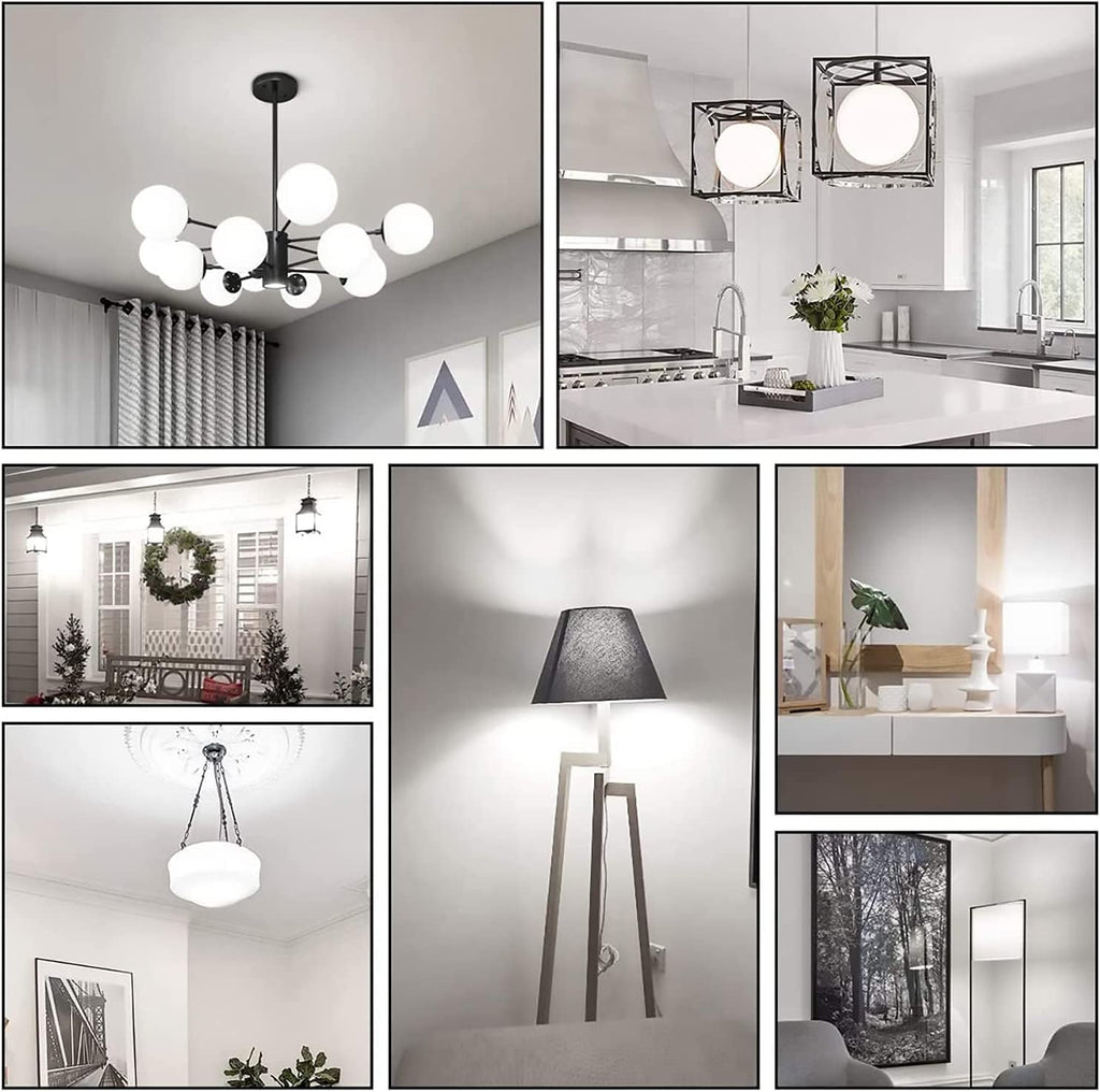 E26 LED Bulb,20W LED Corn Light Bulb 150W Equivalent 6000K Daylight White 2000LM Non-dimmable Flicker Free Ceiling
