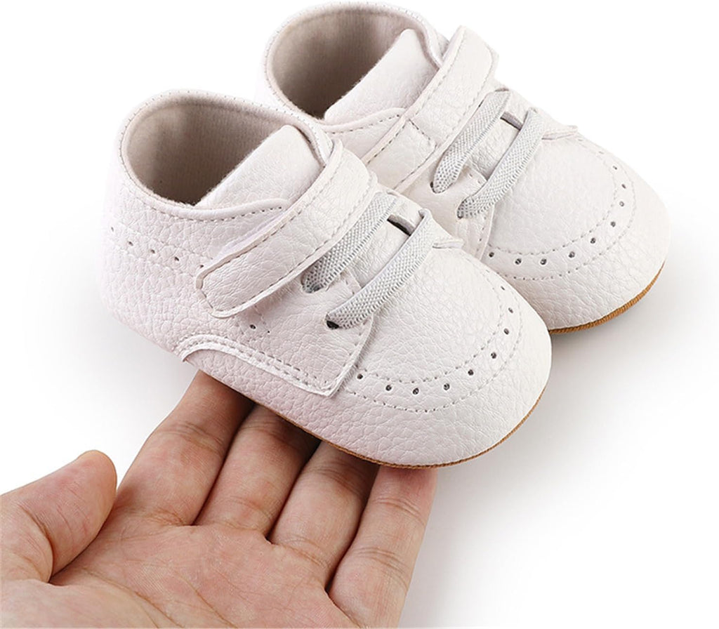 Baby Boys Girls Anti-Slip Sneakers Soft Ankle Boots Toddler First Walkers Crib Shoes