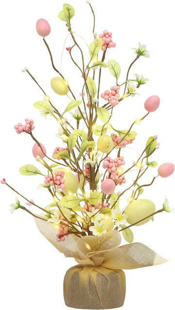 18Inch Easter Egg Tree Decorations Tabletop Spring Indoor Decor