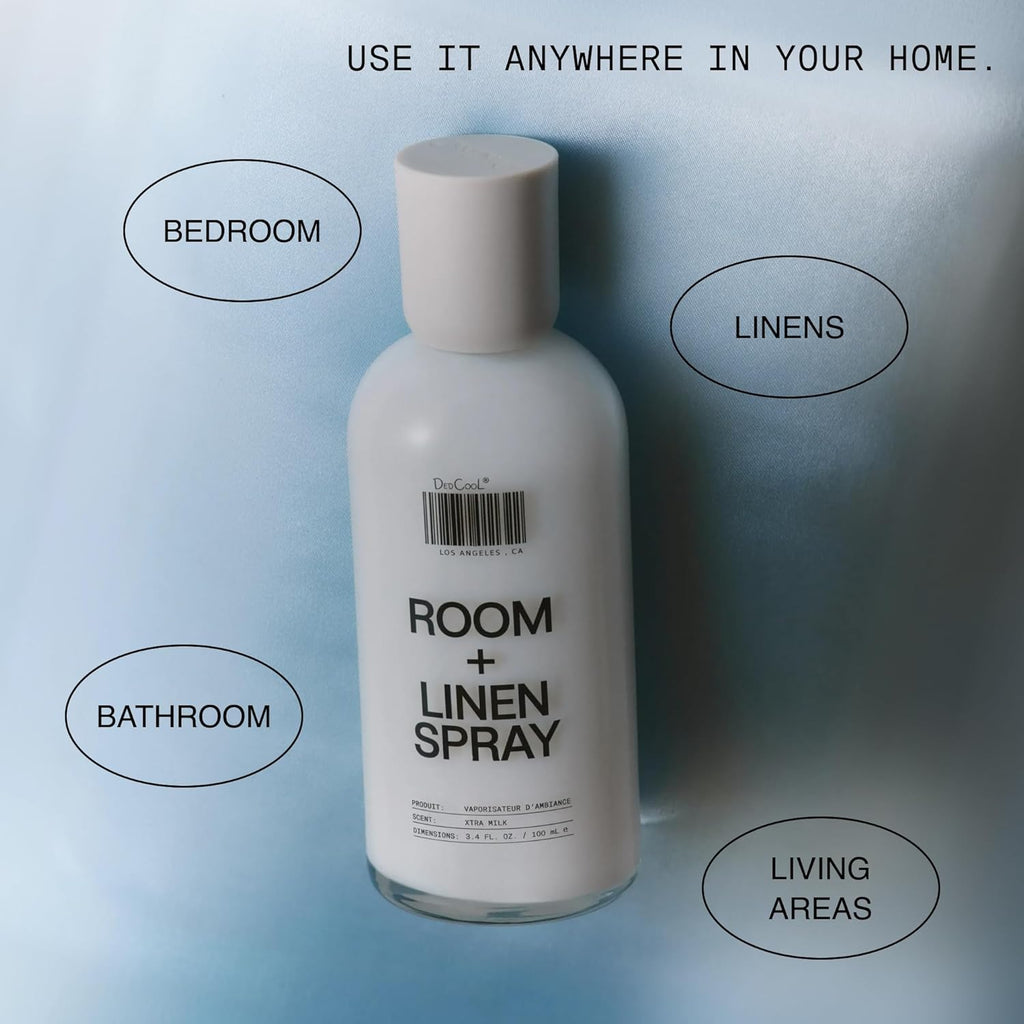 Room + Linen Spray in Xtra Milk, Essential Oil Infused, 3.4 fl oz - Set of 34