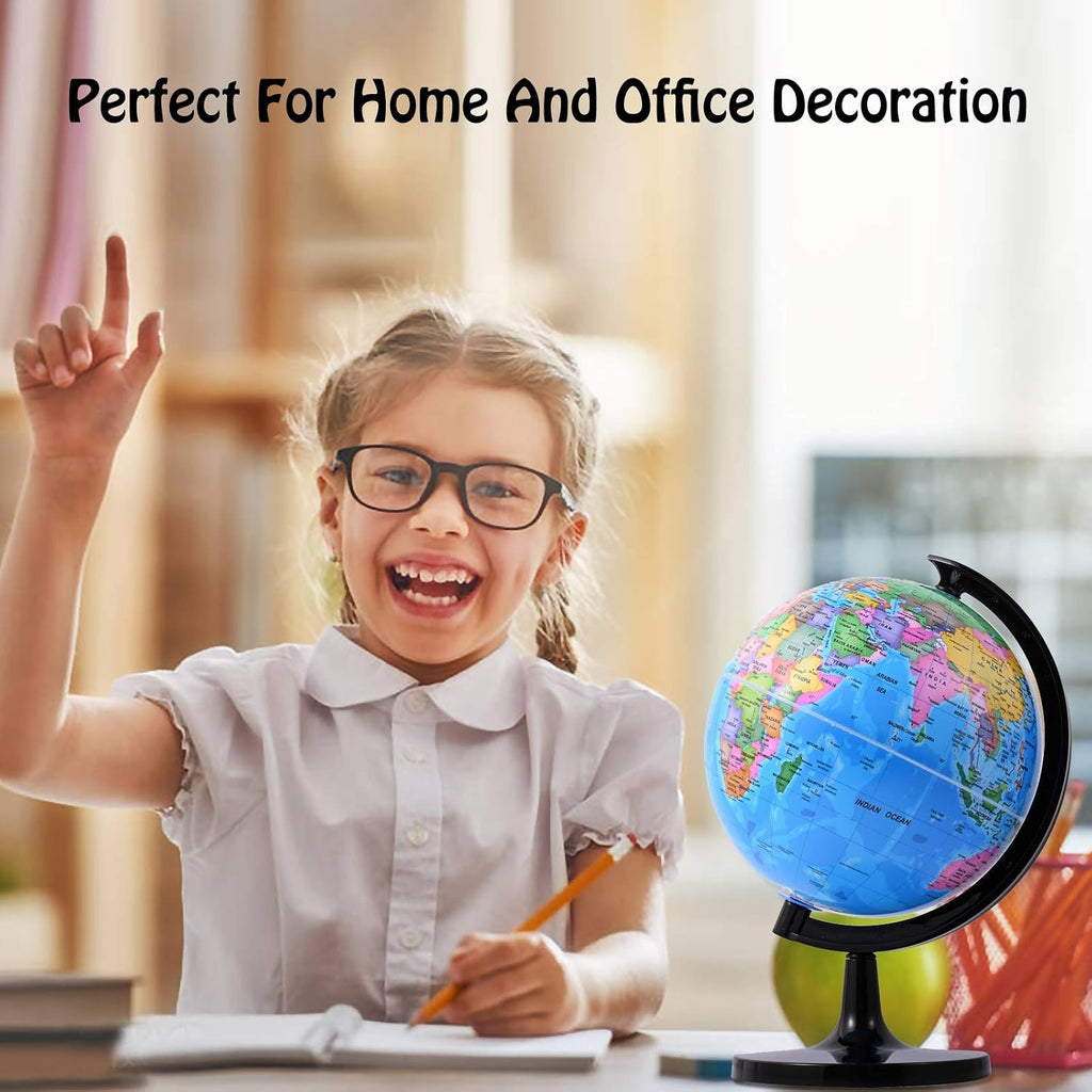 8'' World Globe for Kids Learning