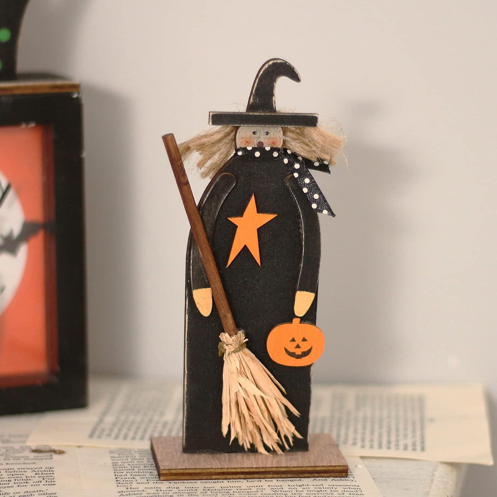 Halloween Witch/Ghost/Shoes Decoration Home Table Decor - Set of 5