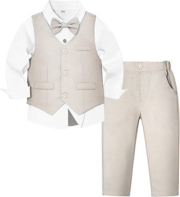 Boy Suit Set Baby Tuxedo Boys Formal Outfit
