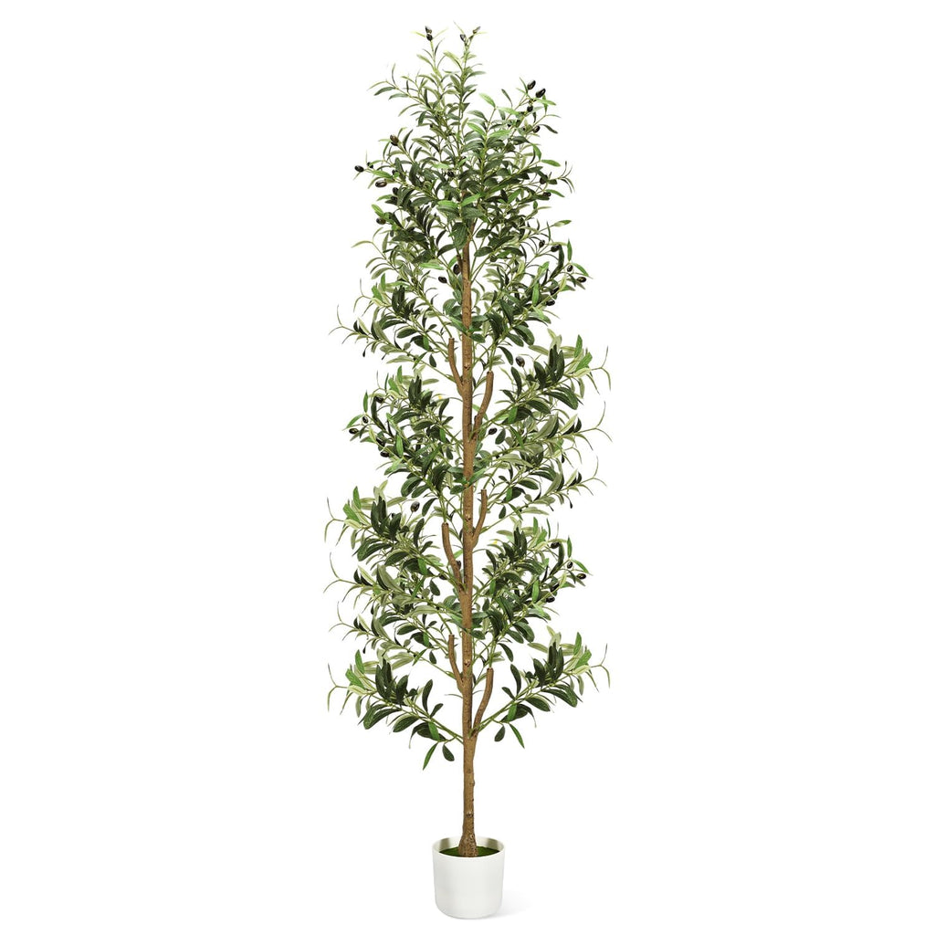 Olive Trees Artificial Indoor 7Ft Tall Large Fake Olivos Tree