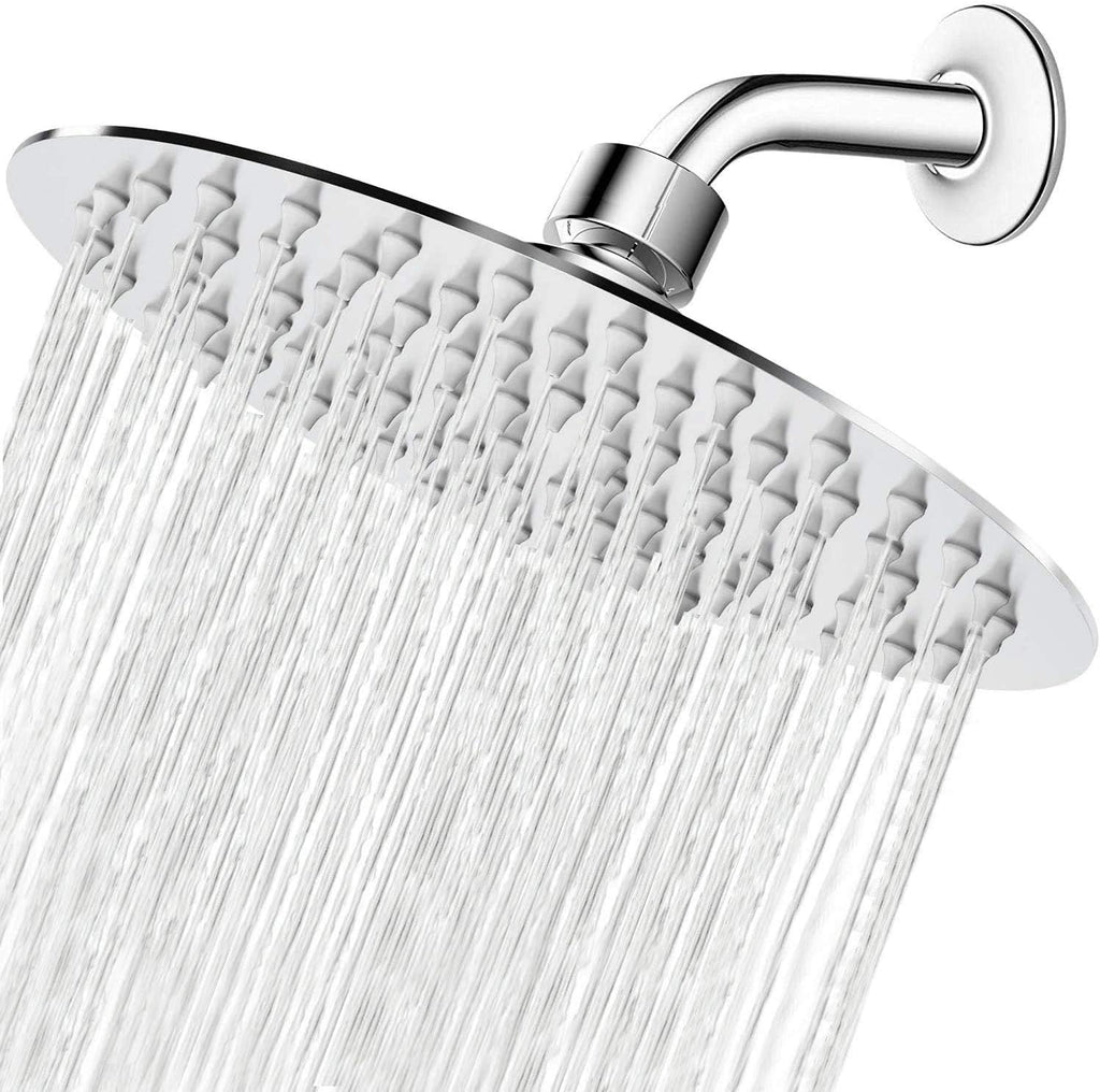 Rain Shower Head, Ultra-Thin Design-Pressure Boosting, Awesome Some Experience