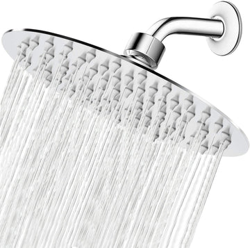 Rain Shower Head, Ultra-Thin Design-Pressure Boosting, Awesome Some Experience