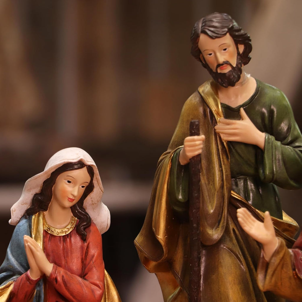 Nativity Set Christmas Scene Set Figurines Statue 8 Inch 11 Pcs