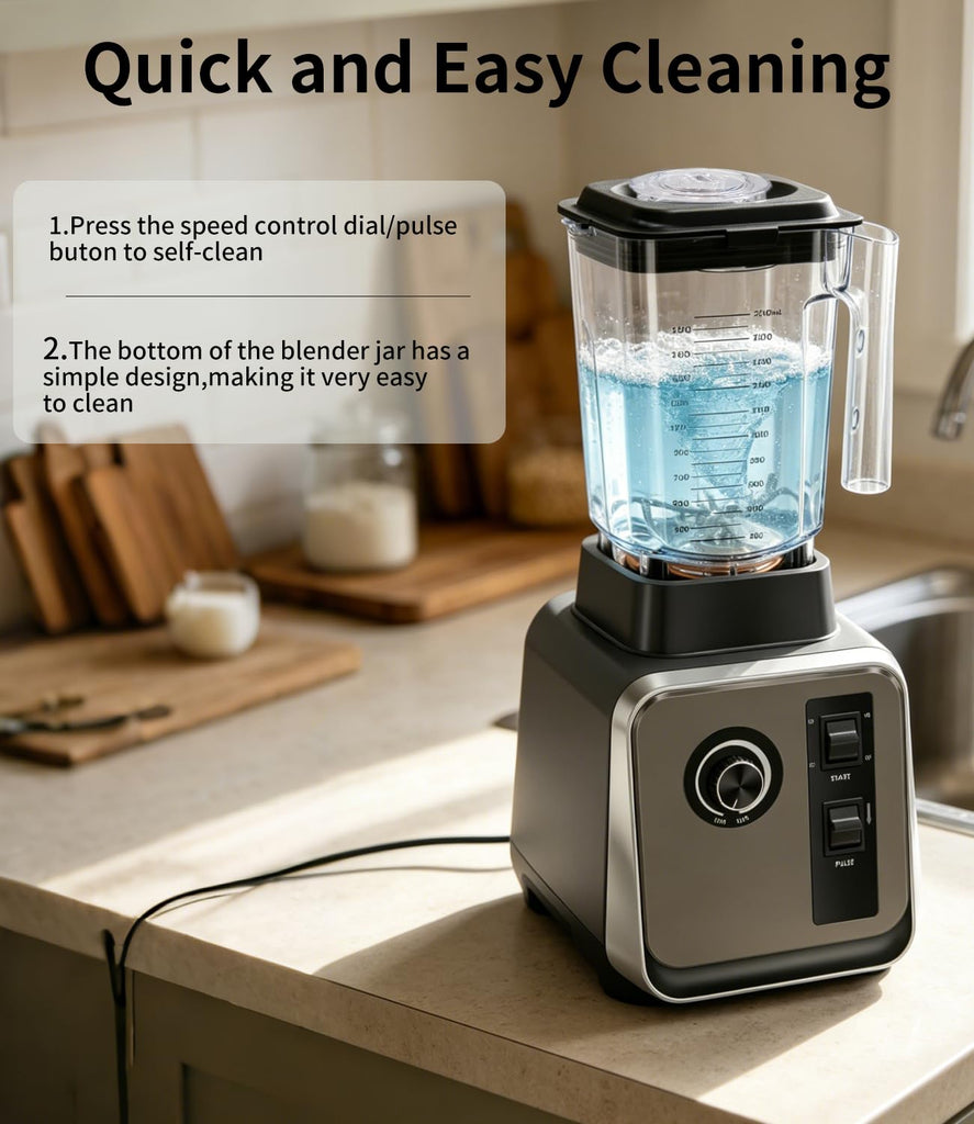Blender Kitchen with Variable Speed 68oz for Smoothies & Ice Crushing