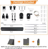 7'W x 6'H Mocha Patio Shades Roll up Outdoor Roller Shade Cr - Image 8