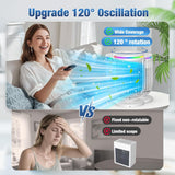 Portable Air Conditioners,Personal Mini Air Conditioner Fan with 3 Speeds,7 Colors Night Light