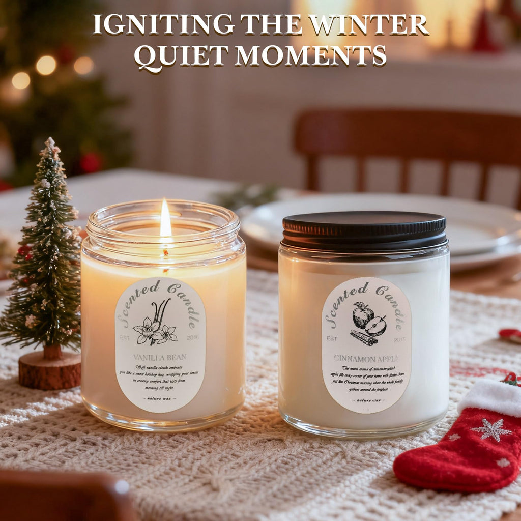 Scented Candles Gift Set, 4 Pack 28oz Soy Wax Aromatherapy Candles