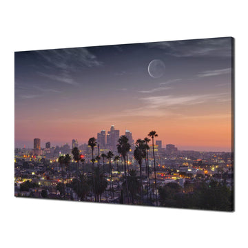 Los Angeles Wall Los Angeles Skyline Canvas Prints(36x24 inch)