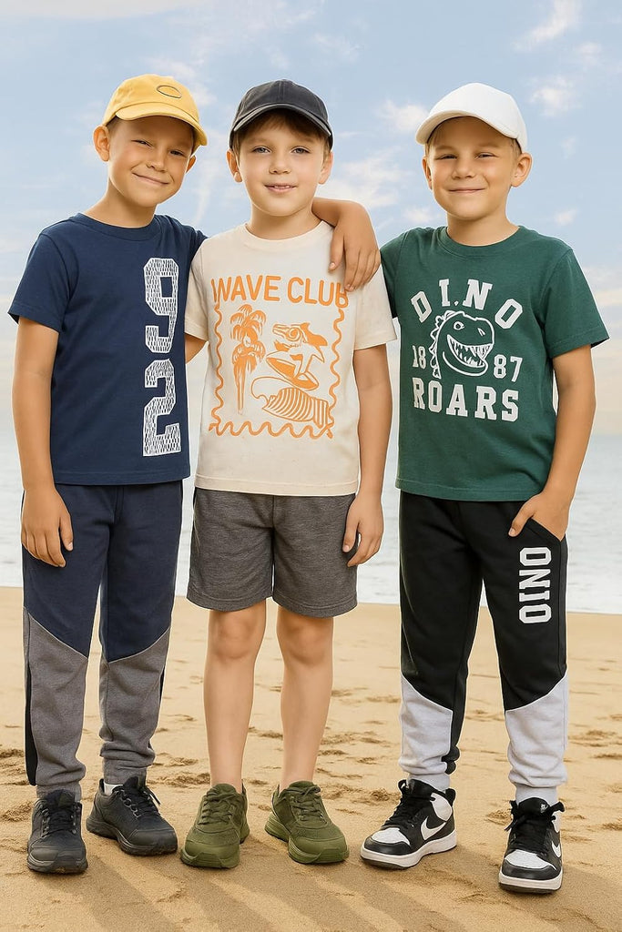 Boys T Shirts Multi-Pack Regular Fit Tees for Boys (Sizes US )