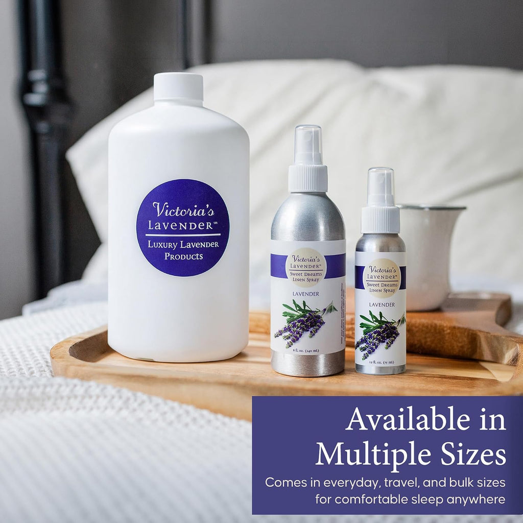 Linen Spray - Aromatherapy Pillow Mist, 8oz - Set of 8