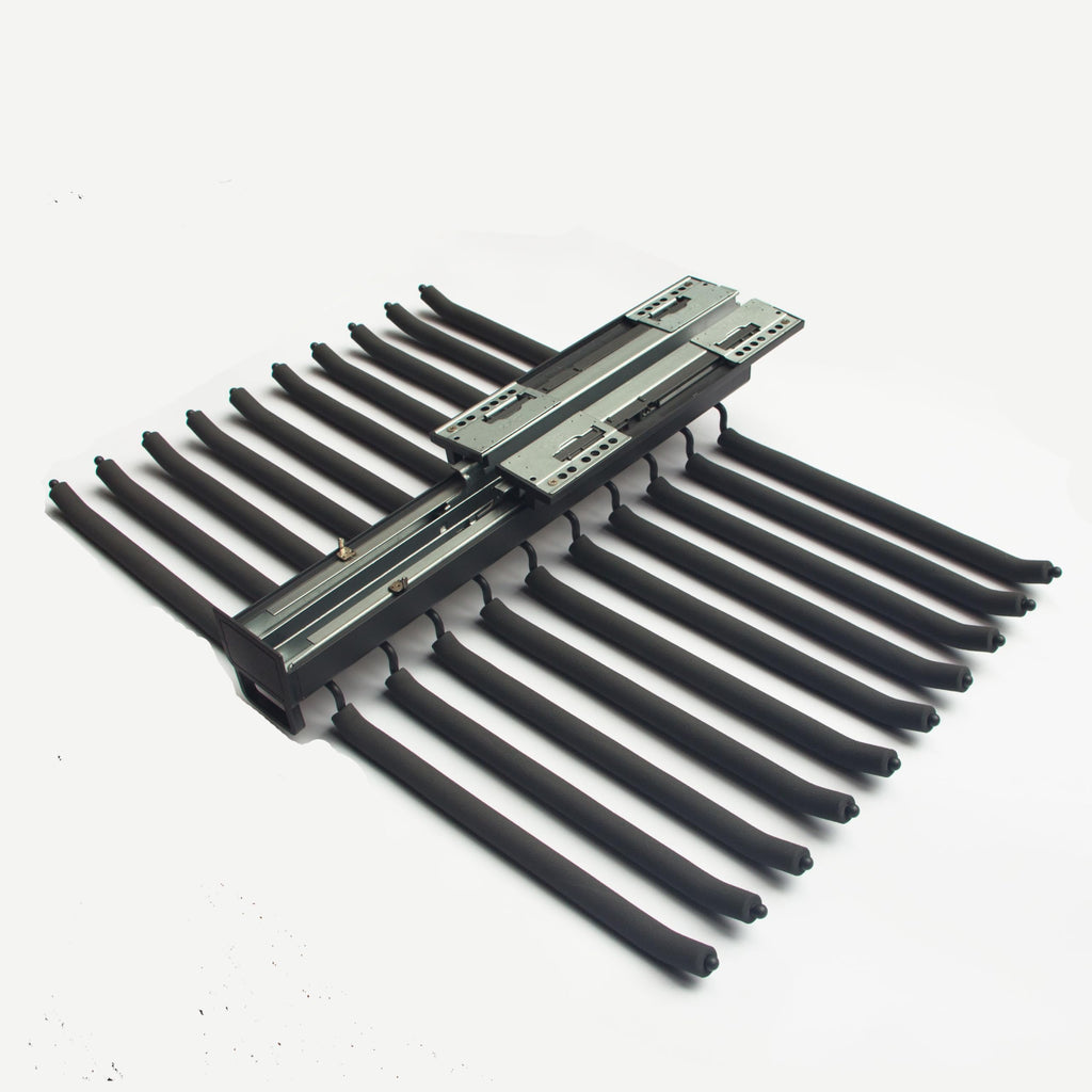 Pull Out Pants Rack for Closet Hanger Bar Steel Pull Out Trousers Pants Hanger Rack with Soft Close, Clothes