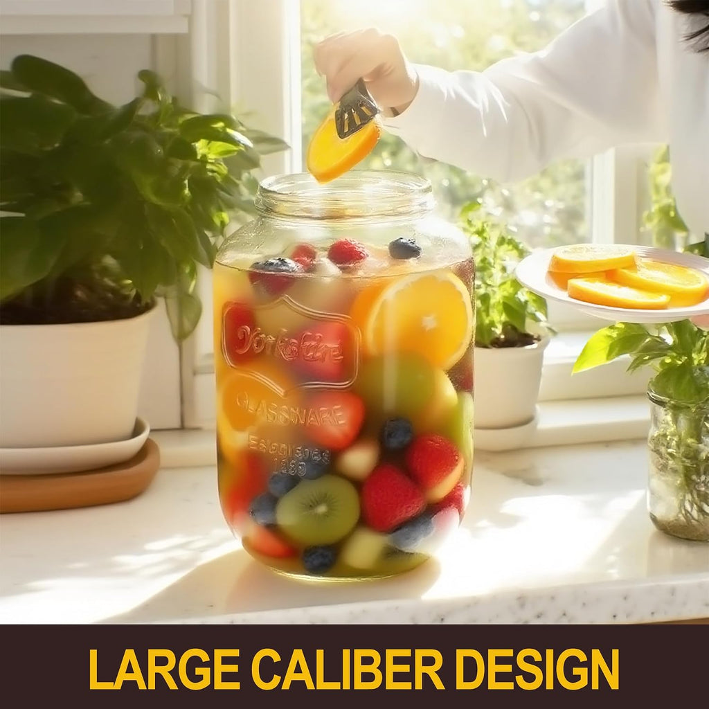 For Parties, Beverage Dispenser with Stand, Ice Cylinder and Stainless Steel Spigot 100% Leakproof, Beverage - Set of 2