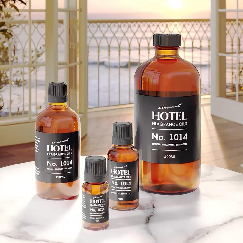 Hotel Diffuser Oil No. 1014 - Iconic 5-Star Hotel Blend - 120 mL - Set of 4