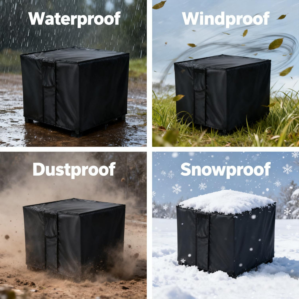 Fire Pit Cover Square - 43"L x 43"W x 30"H