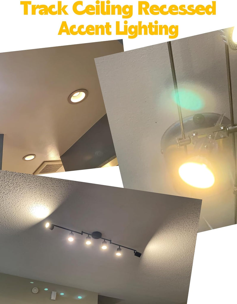 MR16 LED Bulbs 12V, GU5.3 LED Bulb 120 Degree Flood Beam Angle, 2700K Warm