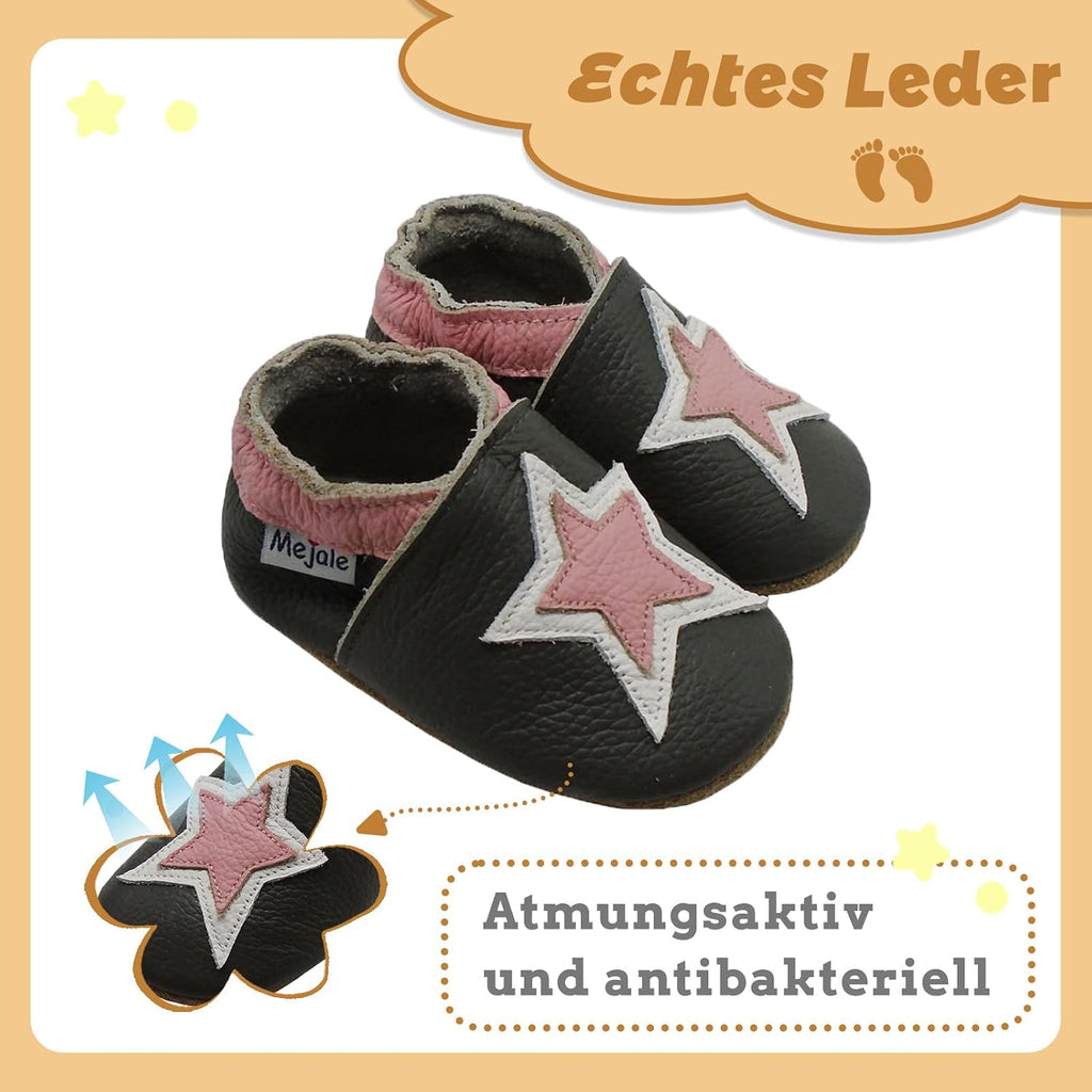 Baby Shoes Soft Sole Leather Toddler Moccasins Infant Slippers
